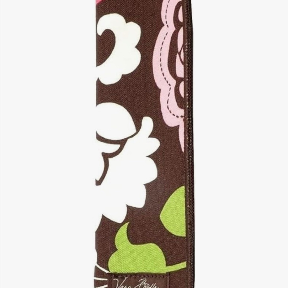 Calabria Vera Bradley Easter Floral Brown Floral Eyeglass Case